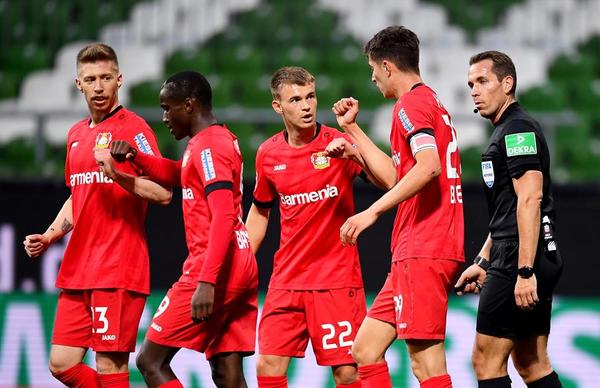 Leverkusen vuelve con su marcha firme hacia la Champions