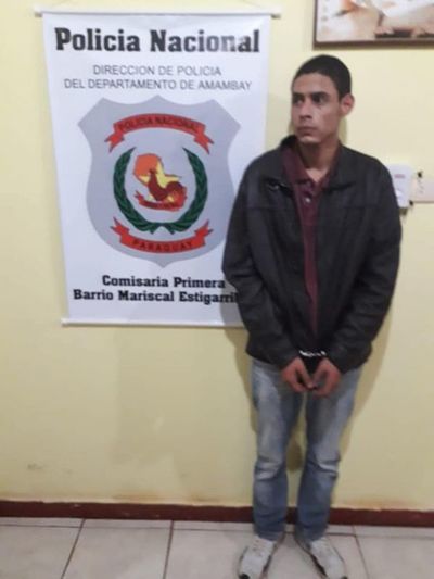 Detienen a presunto ladrón y recuperan objetos hurtados