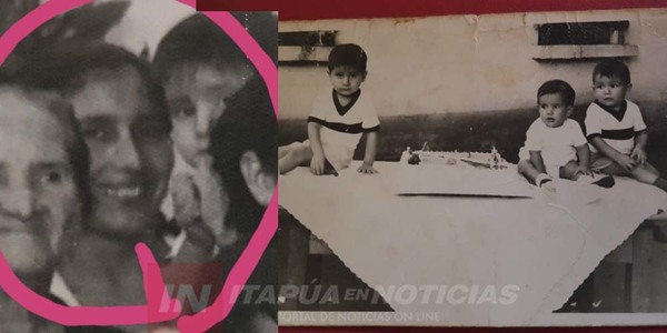 BUSCAN A SU MAMÁ A QUIEN NO VEN HACE UNOS 50 AÑOS.
