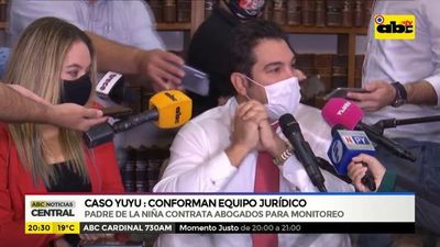 Caso Yuyu: Conforman equipo jurídico - ABC Noticias - ABC Color