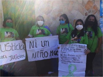 A más de un mes, vecinos siguen buscando a Juliette