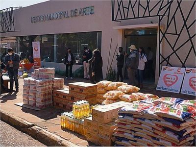 El Banco de Alimentos de Encarnación reúne  víveres