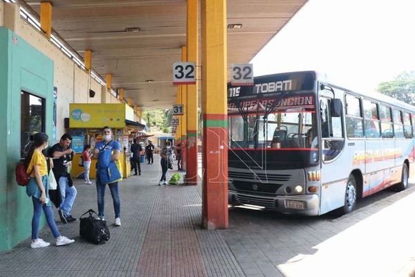 Se reanudó el servicio de transporte público
