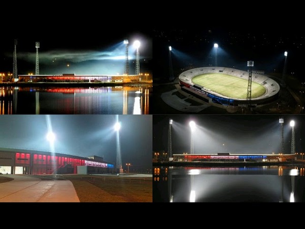 AVANZA IMPONENTE OBRA DEL NUEVO ESTADIO DE LA LIGA ENCARNACENA DE FUTBOL