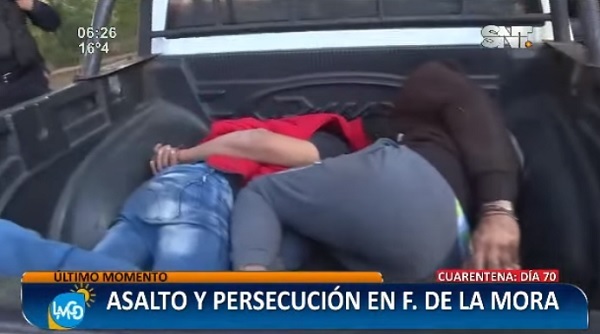 Intento de asalto acaba con persecución y detenidos