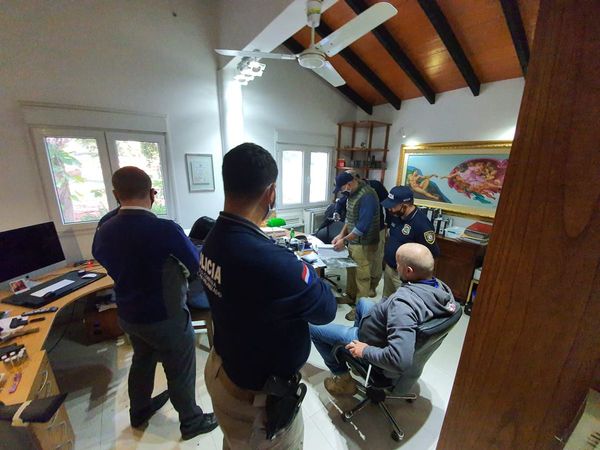 Juliette concurrió a casa allanada en Caacupé, según Fiscalía