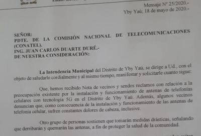 Amenazan con quemar antena de telefonía e intendente pide mediación de CONATEL | Radio Regional 660 AM