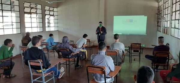 Realizan charlas de reinserción social en centros educativos y penitenciarios » Ñanduti