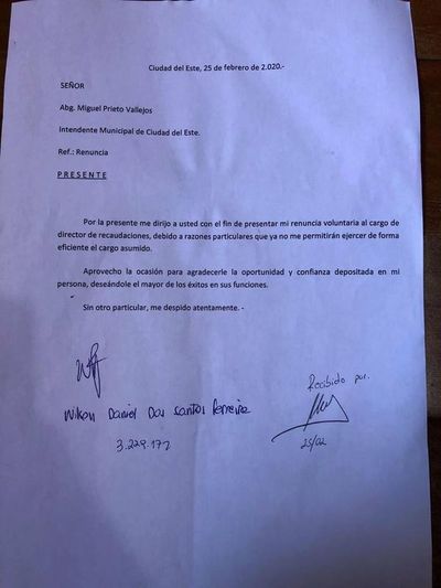CDE: “Pome” dijo haber denunciado millonario perjuicio en diciembre pasado y que Miguel Prieto no actuó - A La Gran 7-30 - ABC Color