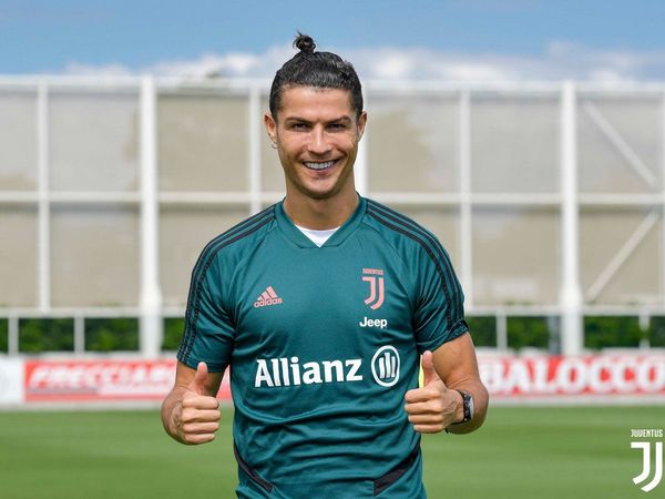 Cristiano vuelve a entrenar con Juventus