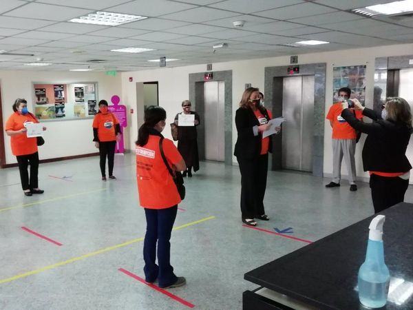 Con distanciamiento exigen datos sobre casos de corrupción