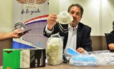 Salud cree poco probable que mascarillas de Dinac sean donativos | Noticias Paraguay