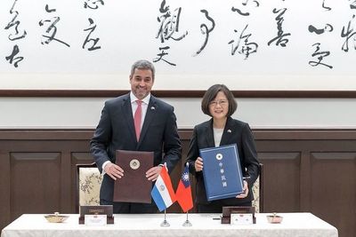 Mario Abdo felicita a la presidenta de Taiwán por su segundo mandato