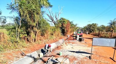 Misiones; avanza la obra de pavimentación asfáltica en el tramo Santa Maria-Santa Rosa - Digital Misiones