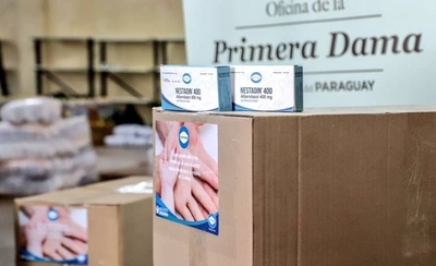 HOY / Importante donación de medicamentos e insumos a la Oficina de la Primera Dama