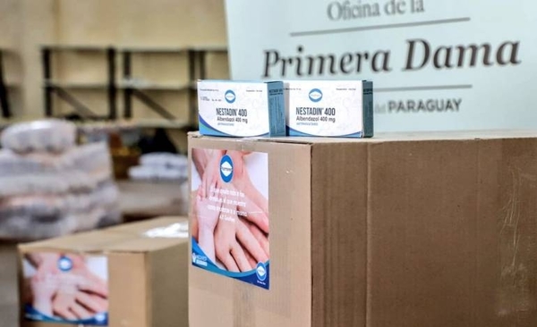 HOY / Importante donación de medicamentos e insumos a la Oficina de la Primera Dama
