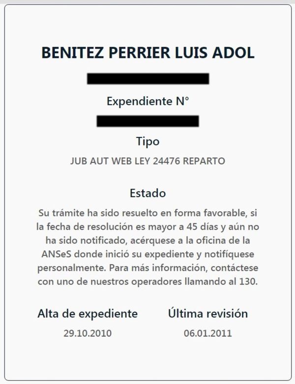 Denuncian que tío de Abdo cobra jubilación en Argentina - Política - ABC Color