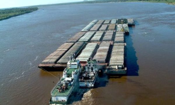 » Se inició la exportación de 200 mil toneladas de soja por el río Paraná