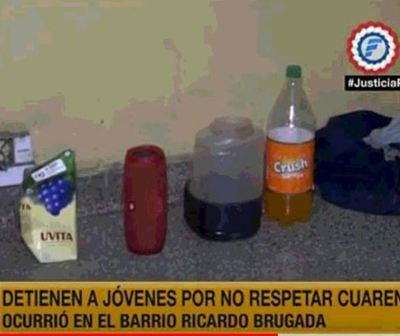 Detienen a 7 jóvenes por supuestamente violar la cuarentena