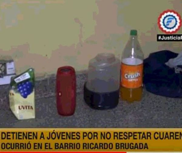 Detienen a 7 jóvenes por supuestamente violar la cuarentena