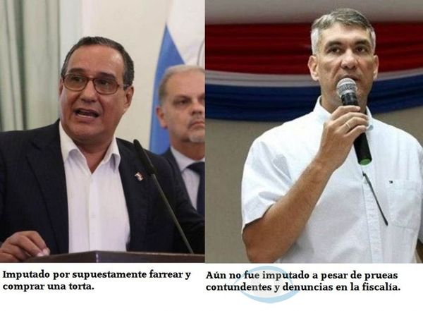 Gobernador de central imputado por comprar una torta, mientras que Ronald Acevedo aun no fue imputado por violar decreto presidencial e incitar a atropellar barrera militar