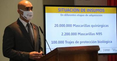 Confirman que algunos insumos médicos llegaron sin marca y fueron rotulados en Paraguay