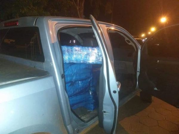 “Transportador” intentó huir pero fue preso con más de una tonelada de marihuana