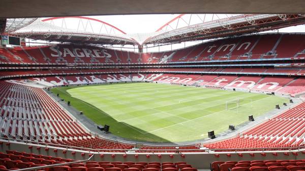 Habilitan estadios para la vuelta del fútbol en Portugal