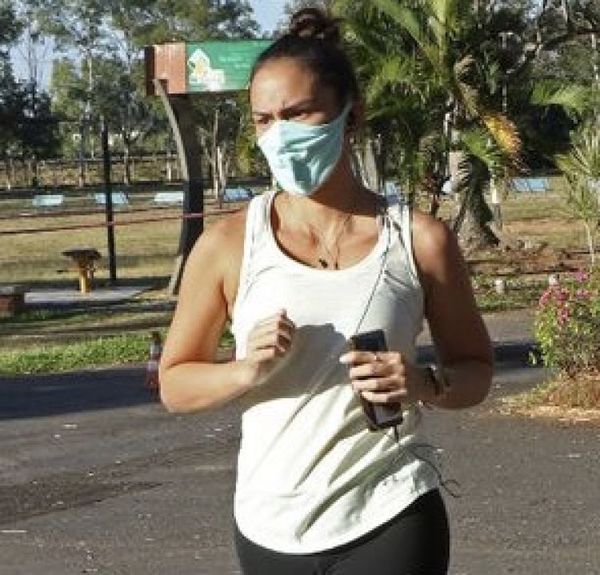 Correr con tapabocas puede afectar el pulmón y llevar a un colapso