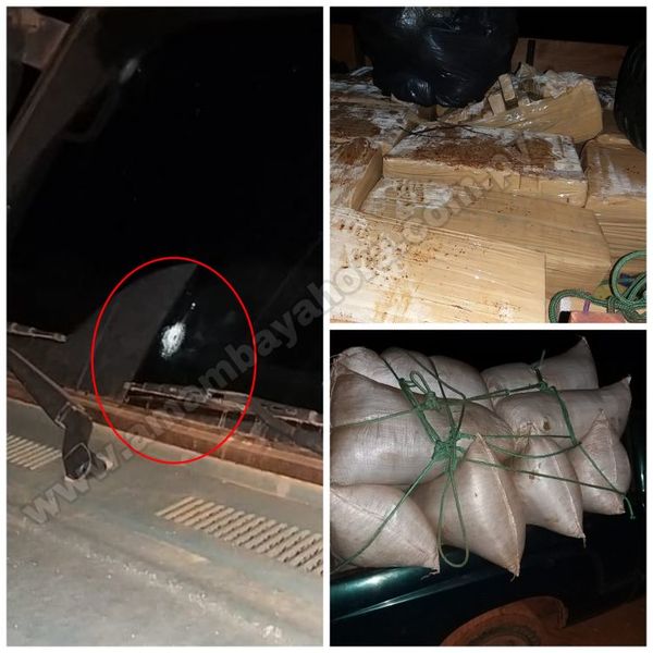 FTC incauta más de 3 toneladas de marihuana durante control nocturno