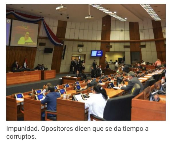 Dilatan sanción más dura por robo al Estado y dan respiro a corruptos