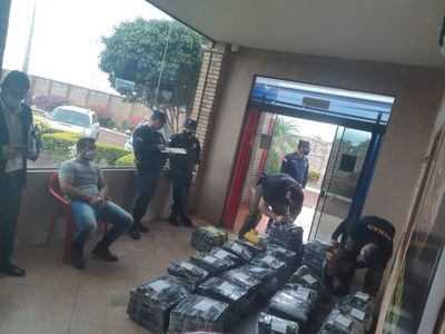Incautan más de una tonelada de marihuana y detienen al responsable