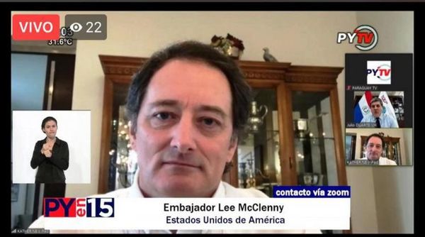 Se notan alrededor del mundo los éxitos que logró Paraguay, destaca McClenny