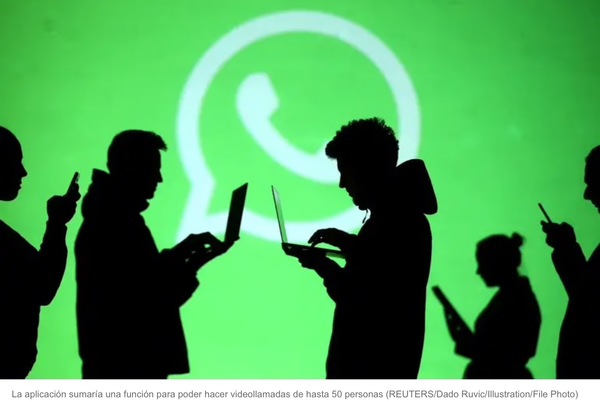 WhatsApp: cómo hacer videollamadas con hasta 50 personas