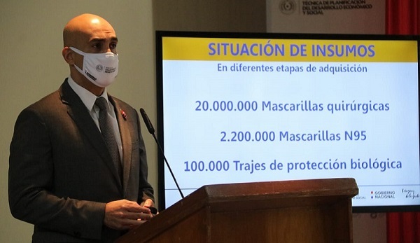 Insumos médicos no fueron rechazados en su totalidad, aclara Mazzoleni