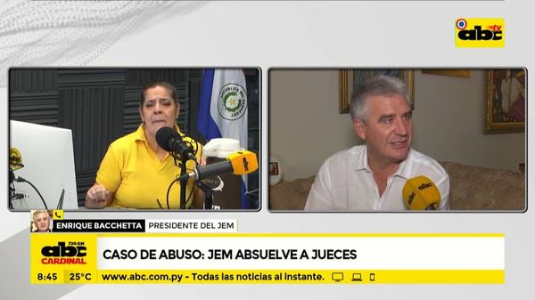 Caso abuso a menor en Paraguarí JEM absuelve a jueces - ABC Noticias - ABC Color