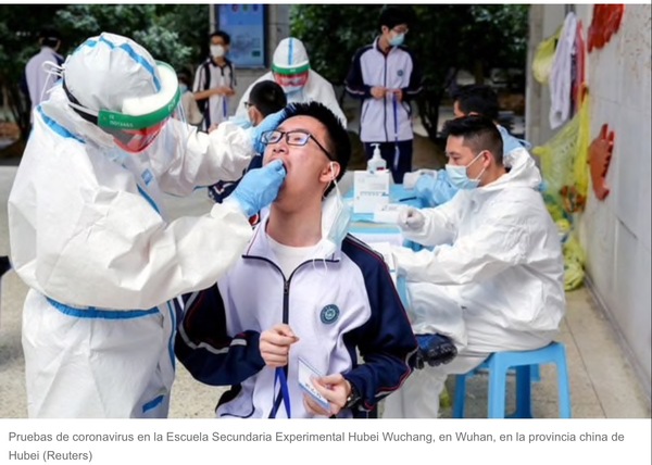 MUNDO | Detectan el primer caso de coronavirus en Wuhan en más de un mes
