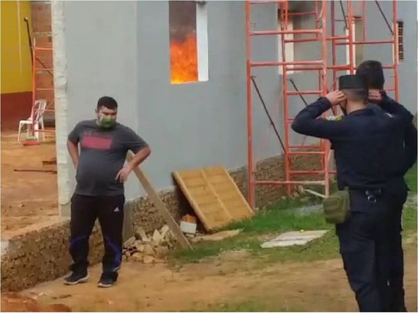 Compatriotas se amotinan en albergue de Coronel Oviedo