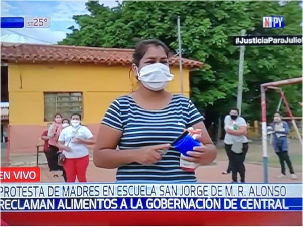 MRA: Piden alimentos a la Gobernación de Central
