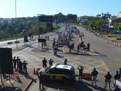 Comerciantes brasileños se manifestaron para pedir reapertura de la frontera con Paraguay