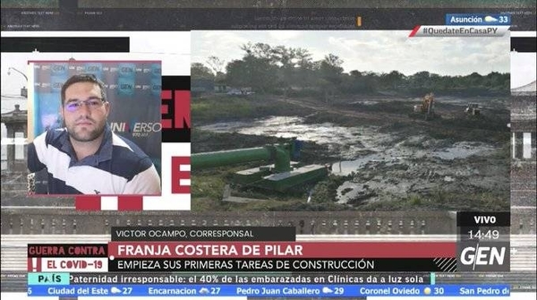 HOY / Inicia oficialmente la construcción de la Franja Costera de Pilar