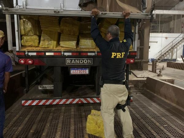PF y PRF realizaron la mayor incautación de marihuana en Brasil