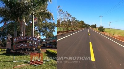 ASFALTO: HABRÁ UN ANTES Y UN DESPUÉS PARA ITAPÚA POTY.