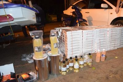 Detienen a presuntos cigarrilleros a orillas del Paraná - Nacionales - ABC Color