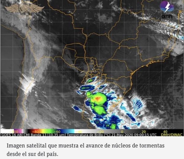 No descartan fenómenos de tiempo severo