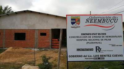 Resaltan etapa final en la construcción del bloque de hemodiálisis del hospital regional - .::RADIO NACIONAL::.
