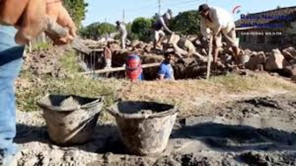 Reanudan construcción de desagüe pluvial - .::RADIO NACIONAL::.