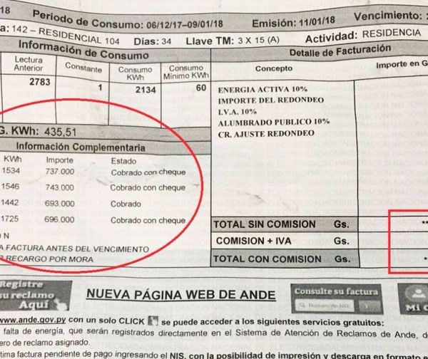 Ande admite ''errores'' en estimación de consumo de energía