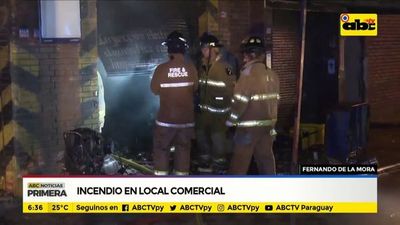 Incendio en local comercial de Fernando de la Mora - ABC Noticias - ABC Color