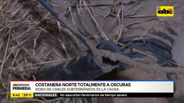 Costanera Norte totalmente a oscuras - ABC Noticias - ABC Color